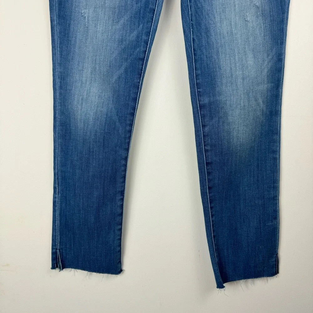 Democracy Ab Technology Vintage High Rise Skinny Straight Leg Jeans Sz 4
